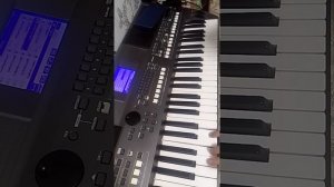 разбор песни вьюга по просьбе подписчика #yamaha S670