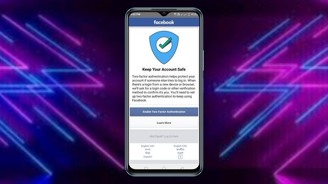 Enable two factor authentication facebook connection lost ||you must login first 2023 смотреть онлайн