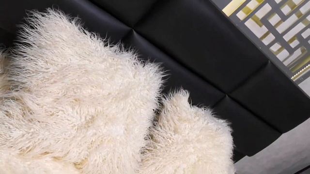 Кровать ЛОРД в обивке из чёрной Эко коже. смотреть онлайн