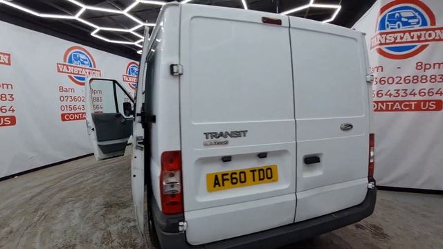 AF60TDO 2010 FORD TRANSIT 260 SWB DIESEL FWD Low Roof Van TDCi 85ps