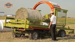 Скоростной упаковщик рулонов Wolagri Speedway 120