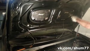 Шумоизоляция капота
