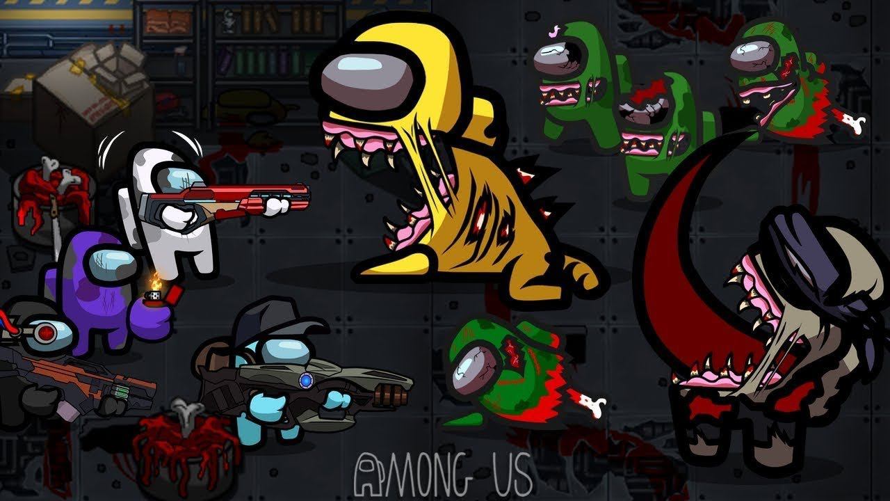 ♂️АНИМАЦИЯ В АМОНГ АС ЗОМБИ ЧАСТЬ 6 #amongus #zombie #анимация #мультик