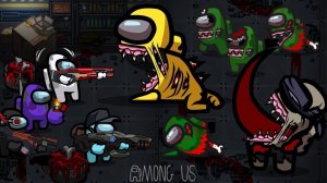 ♂️АНИМАЦИЯ В АМОНГ АС ЗОМБИ ЧАСТЬ 6 #amongus #zombie #анимация #мультик