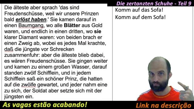 Literatura alemã - die zertanzten Schuhe #9 - Contos de Grimm смотреть онлайн