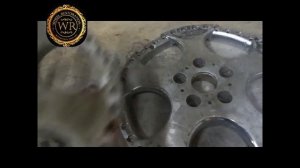 Work VS-SD Удаление хрома с центров составных дисков
