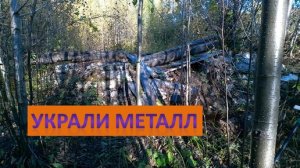 КОПАЮ НА ЛЭП, РЕССОРА ОТ Т-100 "Сделала ноги" НО НАКОПАЛ ДРУГОГО МЕТАЛЛА