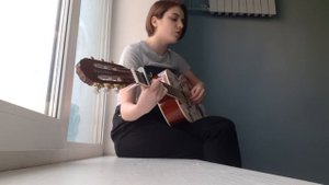 Тёмно-оранжевый закат(cover)