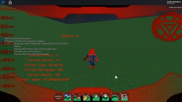 Roblox Spider-Man Script смотреть онлайн