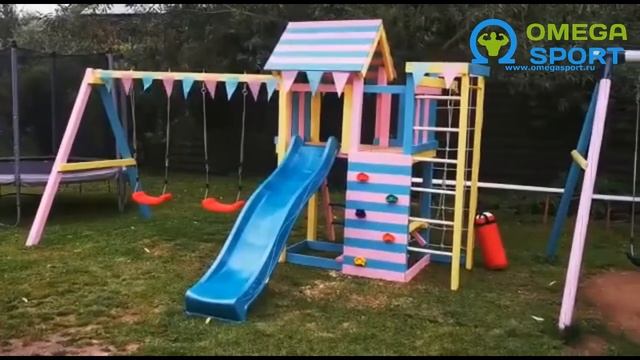 Обзор. Детская игровая площадка САВУШКА МАСТЕР 10 смотреть онлайн