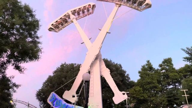 Сочи Лазаревское парк аттракцион камикадзе