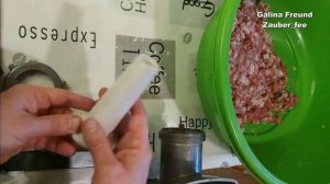 Домашняя колбаса в духовке