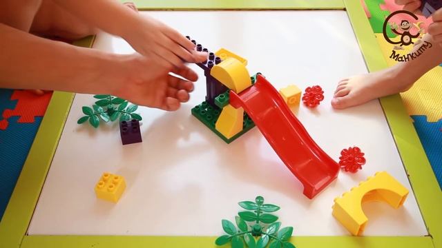 Лунтик Лего Дупло. Распаковка конструктора. МанкитуИгры#44 смотреть онлайн