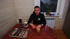 Форель горячего копчения на мангале