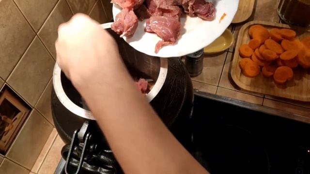 Жаркое в афганском казане