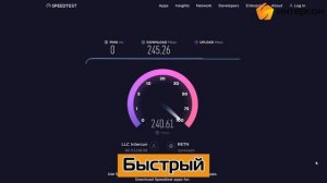 Оптоволоконный интернет это круто!