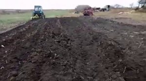 Самодельный Дисковый плуг для мтз,после регулировок