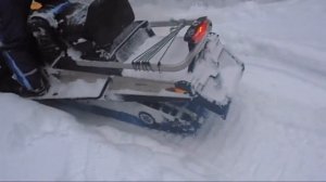 Покатушки на снегоходах на гору Ицыл 24.12.2013