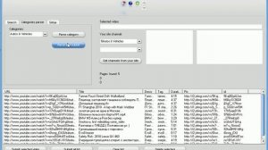 How to grab YouTube videos to your site. Categories parser