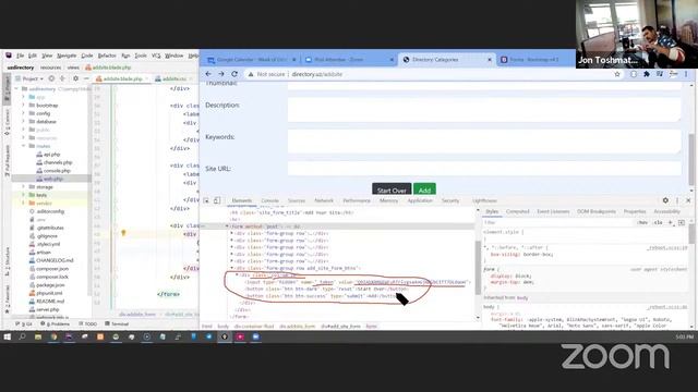 Laravel Class - creating Directory project смотреть онлайн