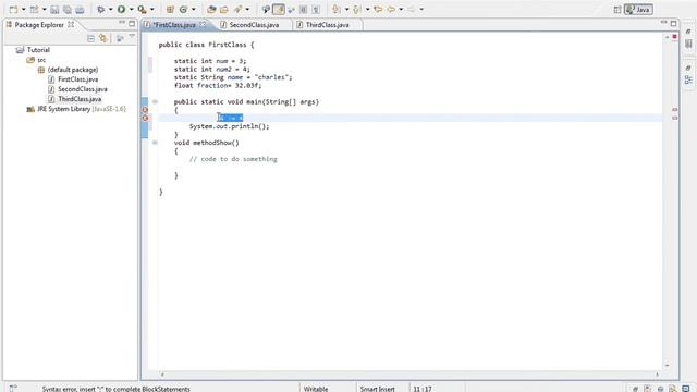 Java beginner programming part 3 Java If Statement and Else Statement