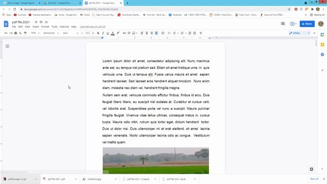 How to Convert Google Docs to JPEG Image in Google Doc смотреть онлайн
