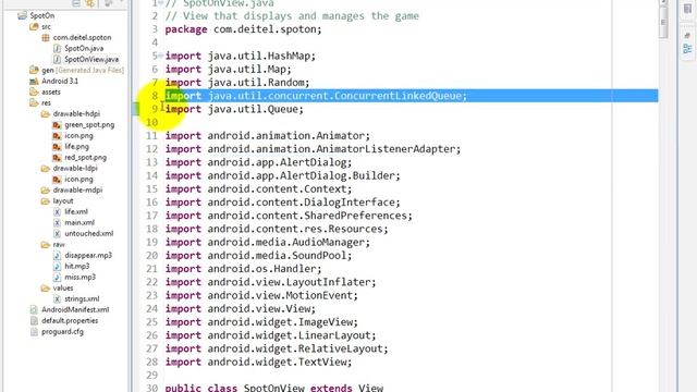 lesson08 05 SpotOnView java package statement and import state смотреть онлайн
