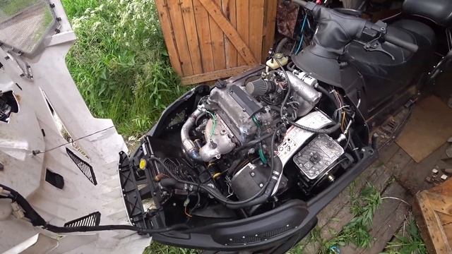 Снегоход Stels S800 Росомаха с двигателем к6а смотреть онлайн