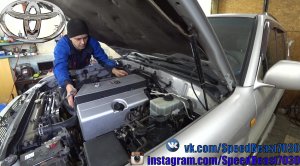 Замена выпускных коллекторов на Toyota Land Cruiser 100 с двигателем 2UZ-FE  Часть 3... ?