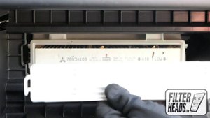 How to Replace Cabin Air Filter 2019 Mitsubishi Eclipse Cross | AQ1087