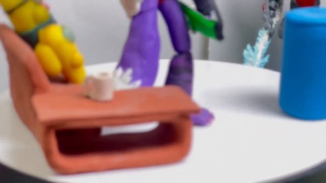 Как сделать свой фнаф. Мои фигурки fnaf - Рокси. Своими руками фнаф. смотреть онлайн