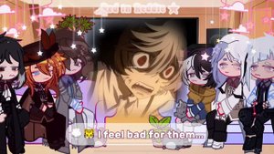 くBSD react to Q as Fyolai’s kid | Yumeno Kyūsaku | Fyodor&Nikolai | No part 2 |