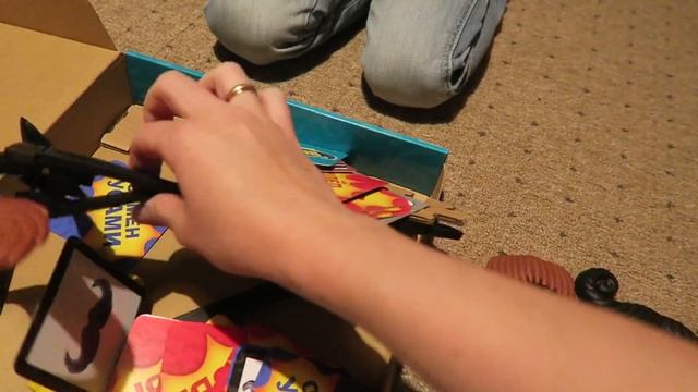 ВЛОГ Купили игру Шлеп усы для нас и для Вас | Встречаем папу 21.07.2017 смотреть онлайн