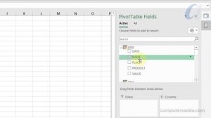 Create PIVOT Table from Multiple Sheets & Workbooks in Excel Telugu || Computersadda.com