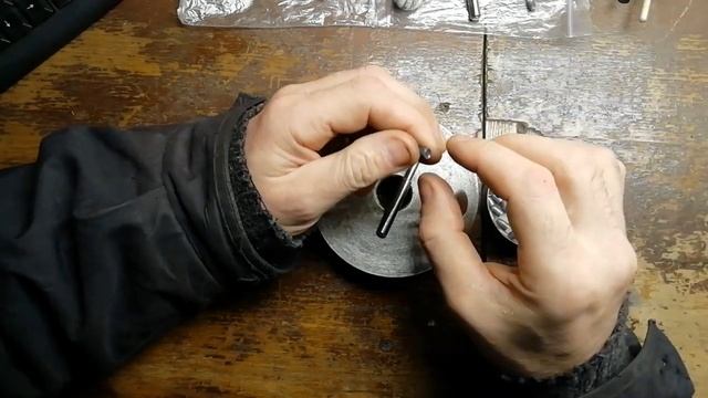 Не разборная матрица 5,52. 1ч. Прессформа от мастера Дмитрия Кознова.