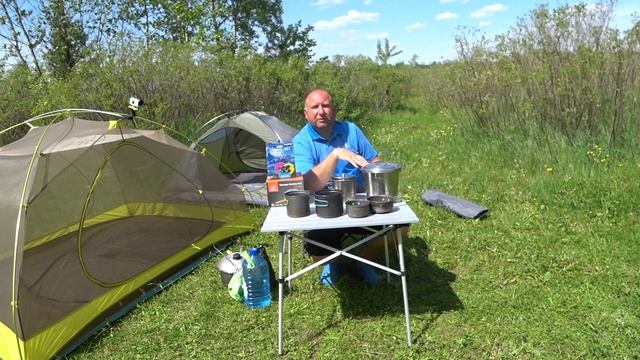 Котелки которые мы используем. Обзор обновки- котелок с радиатором BULIN S2500 2,1L c Алиэкспресс. смотреть онлайн