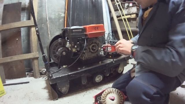 Как установить свет на мотобуксировщик смотреть онлайн