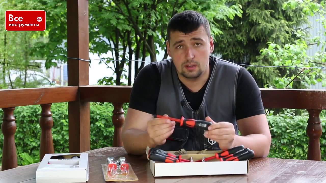 Наборы диэлектрических отверток КВТ смотреть онлайн