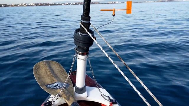 RETO: NAVEGAR A VELA CON MINI KAYAK смотреть онлайн