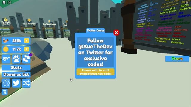*ALL CODES* Dominus Lifting Simulator ROBLOX смотреть онлайн
