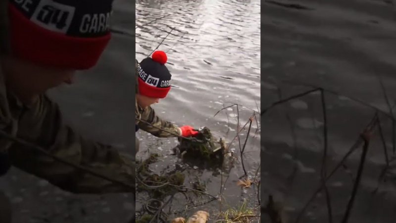 Нашли Аниматроника под водой! #аниматроники #фнаф