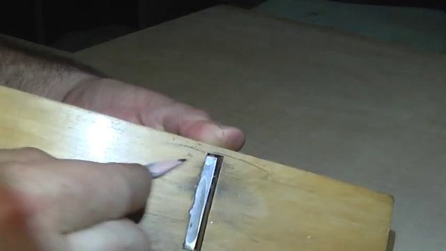 Затачиваем карандаш ручным рубанком. смотреть онлайн