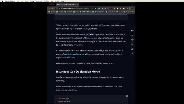 【TypeScript x 英語記事】Type vs Interface - TypeScriptのデフォルトはどっちだ