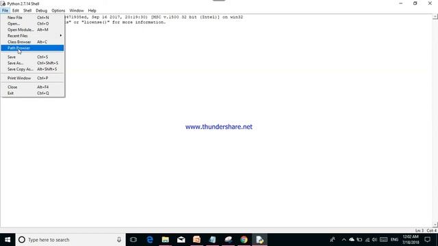 2  Installation of Python IDE and its features