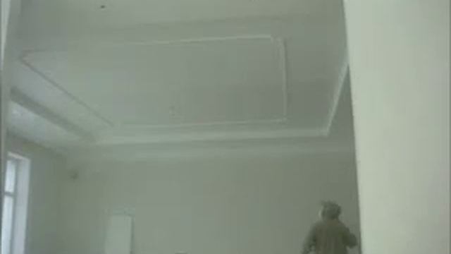 Покраска потолка в коттедже. смотреть онлайн
