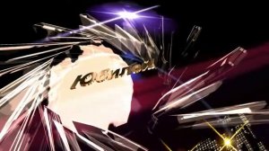 Футаж Юбилей фон титры