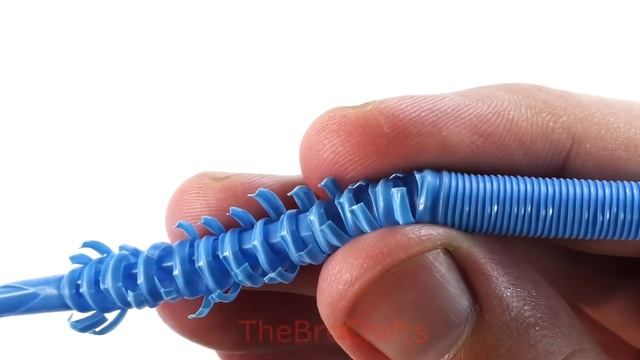 Cómo hacer una verdadera oruga con popotes - Origami cinético antiestrés смотреть онлайн