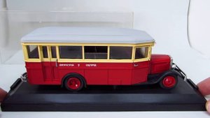 Обзор модели автобуса ЗИС-8 от мастерской Miniclassic в масштабе 1/43