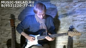 Обзор электрогитары Fender Style Stratocaster Fabio St100BK