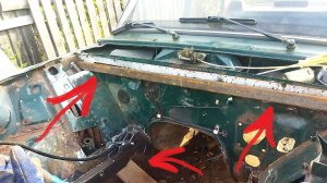 Распорка, растяжка передних стоек на Ваз 2105. Поперечный усилитель стоек из профиля. Часть 10.